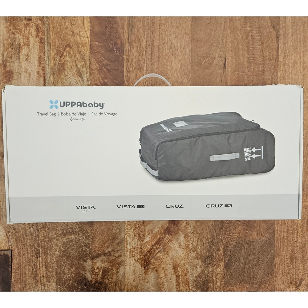 UPPAbaby Stroller Travel Bag Wheels 0920-STB-WW TravelSafe Storage Vista Cruz V2